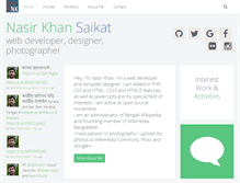 Tablet Screenshot of nasirkhn.com